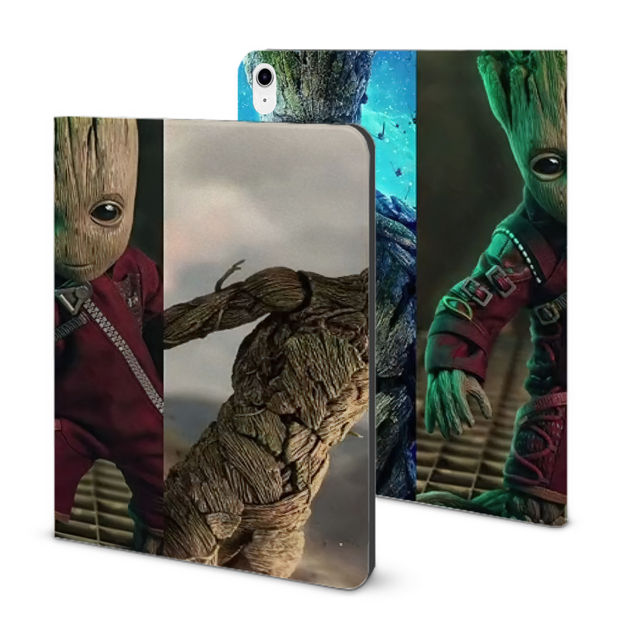 （画像用） アベンジャーズ The Avengers IPad ケース ブック型 PUレザー TPU 耐衝撃 軽量 薄型 ペン収納なし 全面保護 IPad 各モデル対応